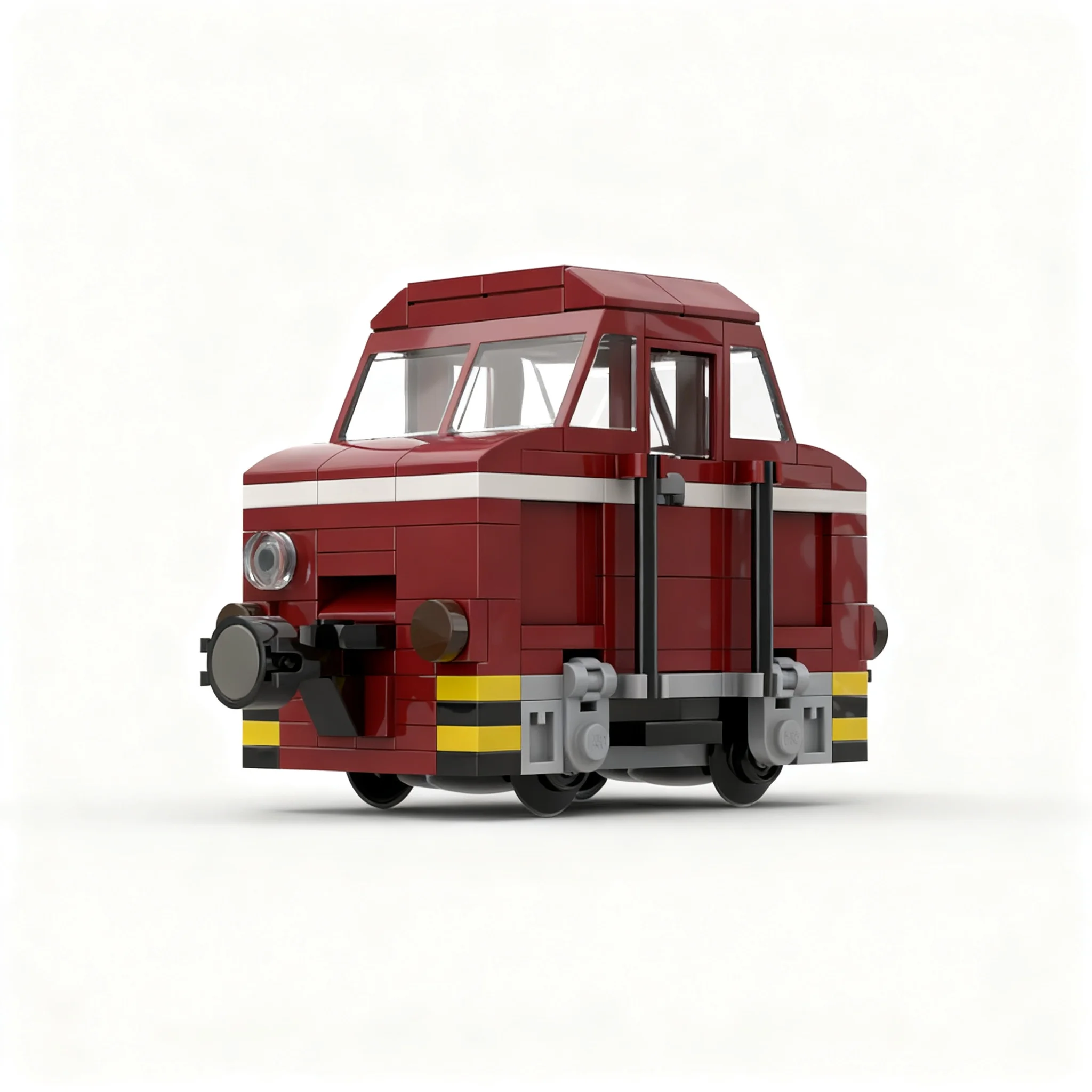246pcs MOC Train Battery Powered Shunting Locomotive Model Building Blocks Toys Architecture Christmas Gift Display Collection