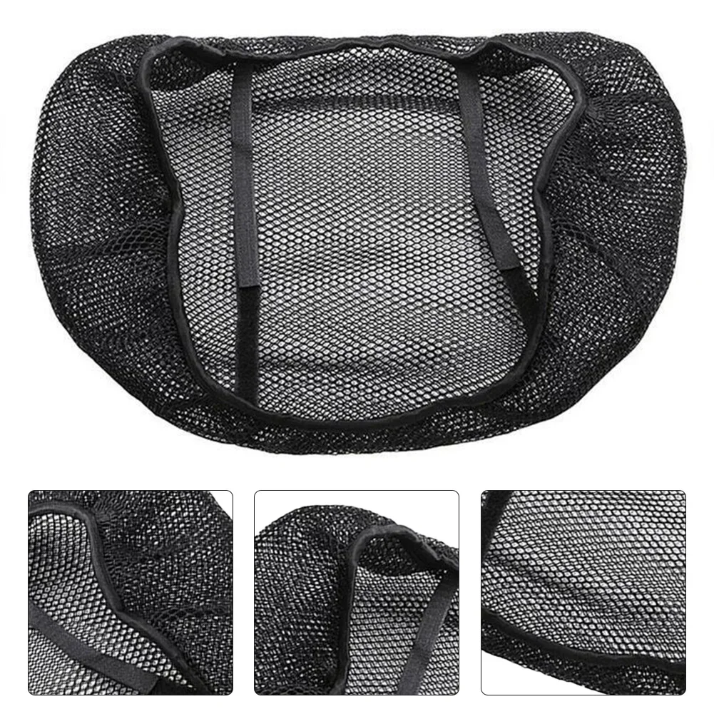 Motorcycle Electric Bike Breathable Mesh Seat Cover 3D Mesh Protector Anti-Slip Cushion Mesh Net Anti-skid Pad Mesh Seat Cover