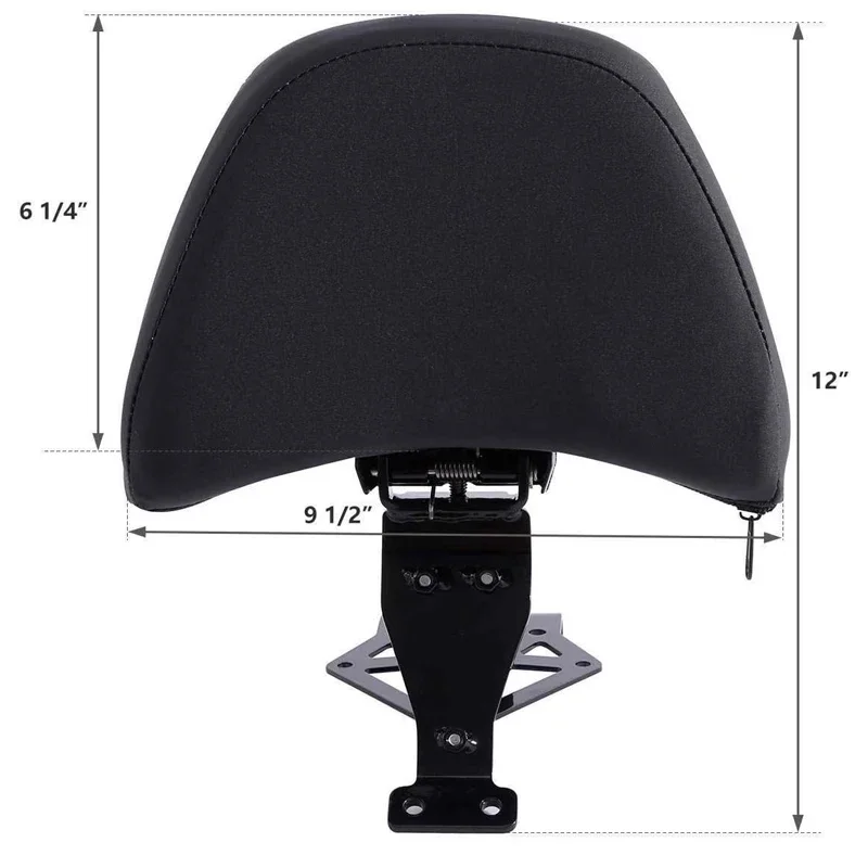Motorcycle Front Driver Rider Backrest for Honda Goldwing Gold Wing GL1800 GL 1800 2018 2019 2020 2021 2022 2023