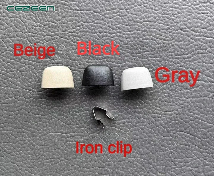 1pc for Audi A4L/A5/Q5L/Q2/A3/Q3 sunshade cover buckle makeup mirror iron clip