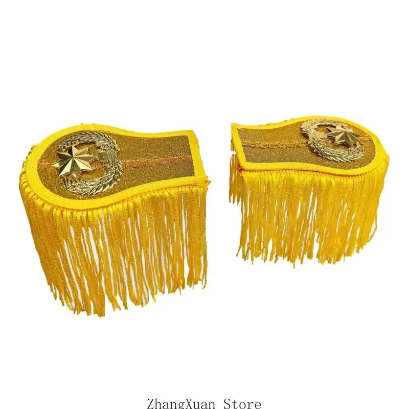 Chorschulterklappenpaar mit Goldbesatz für Bühnenkleidung 3XUF – Detail 8