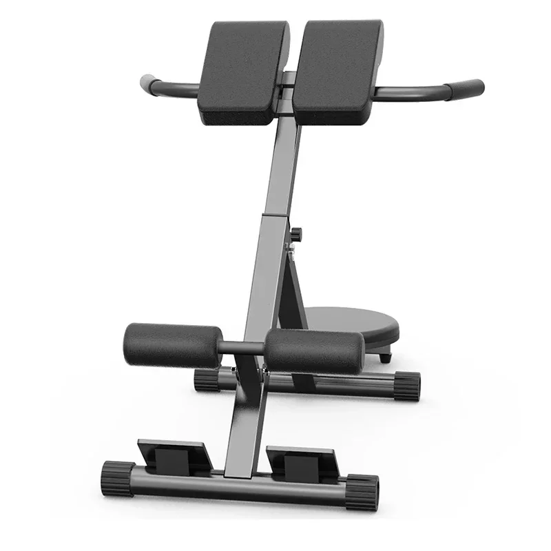 

Height-Adjustable Home Roman Chair Bench Fitness Equipment Goat Push Up Waist Abdomen Machine Back Muscle Trainer