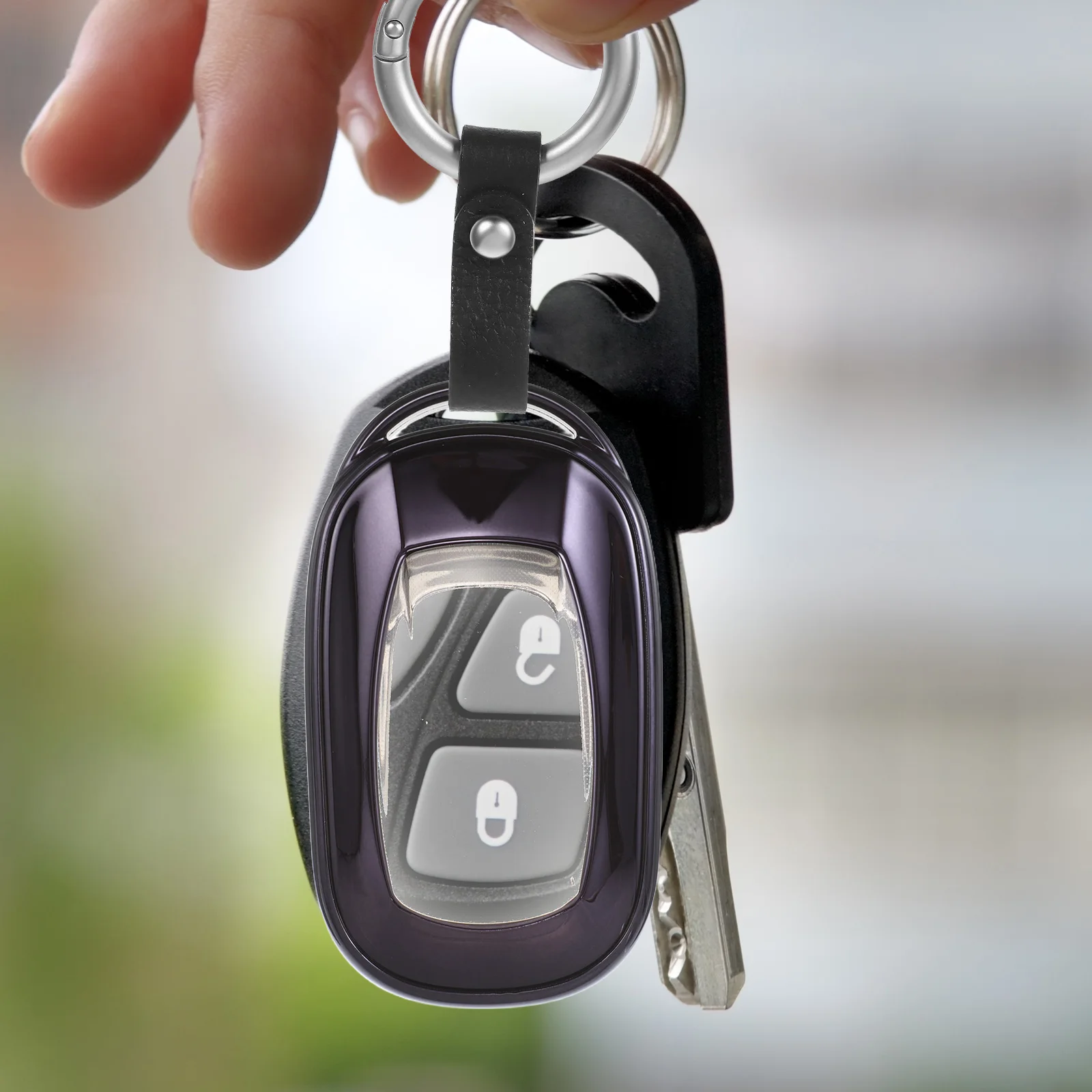 

Car Key Fob Cover Tpu Protector Waterproof Shockproof Anti Scratch Stylish Sleeve Key Case for Vehicle Auto Keys Car Accessories