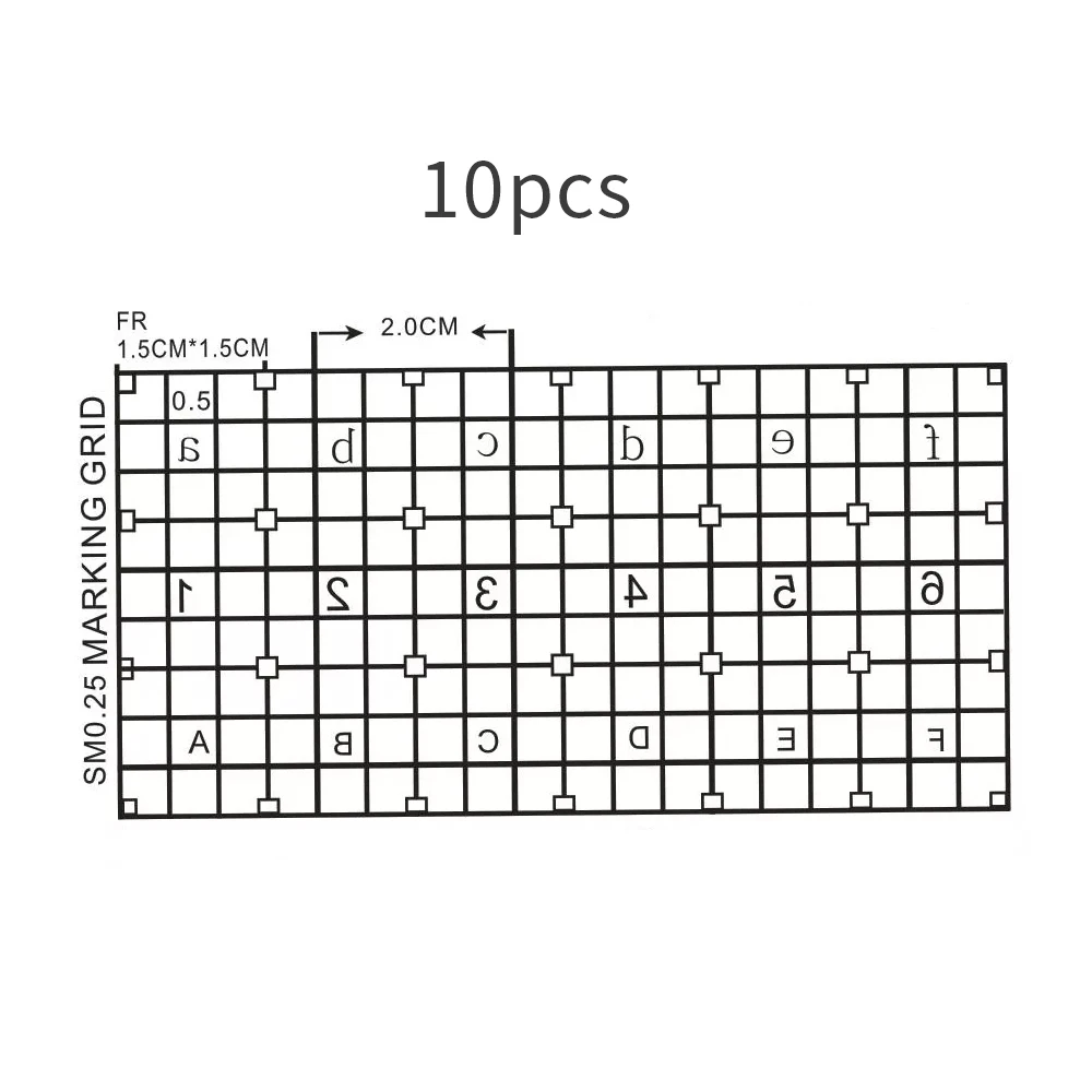 Wholesale Eyes Face Skin RF Machine Face Skin Marking Paper Anti-age Skin Resurfacing Grid Paper for Firming and Lifting Machine