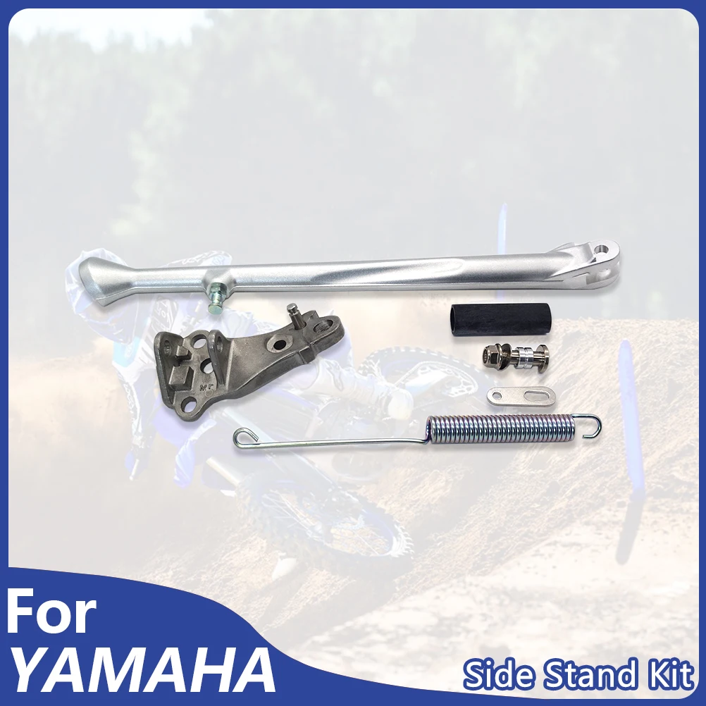 OTOM Motorcycle Side Stand Kit For YAMAHA YZF 250 450 Racing Motocross Modification Kickstand Parking Bracket Foot Side Support