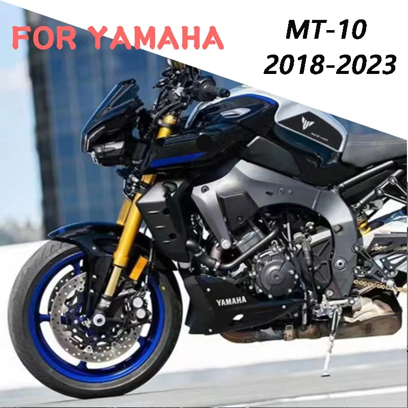 

For Yamaha MT10 MT-10 2018-2023 motorcycle sticker Anti-slip pad Tank side protection