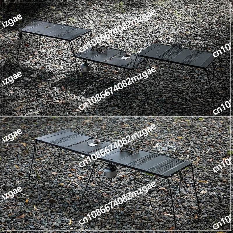 Lightweight Portable Outdoor Folding  3650-T38 Bridge  Combination Tactical IGT Table Camping