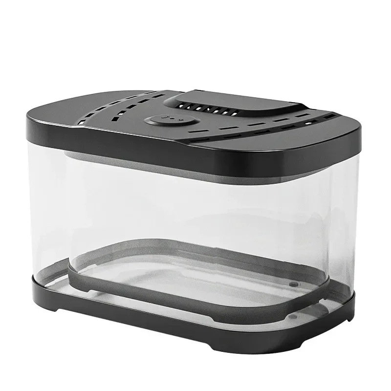 

Silent pump aquarium rectangular plastic fish tank home office desktop landscaping