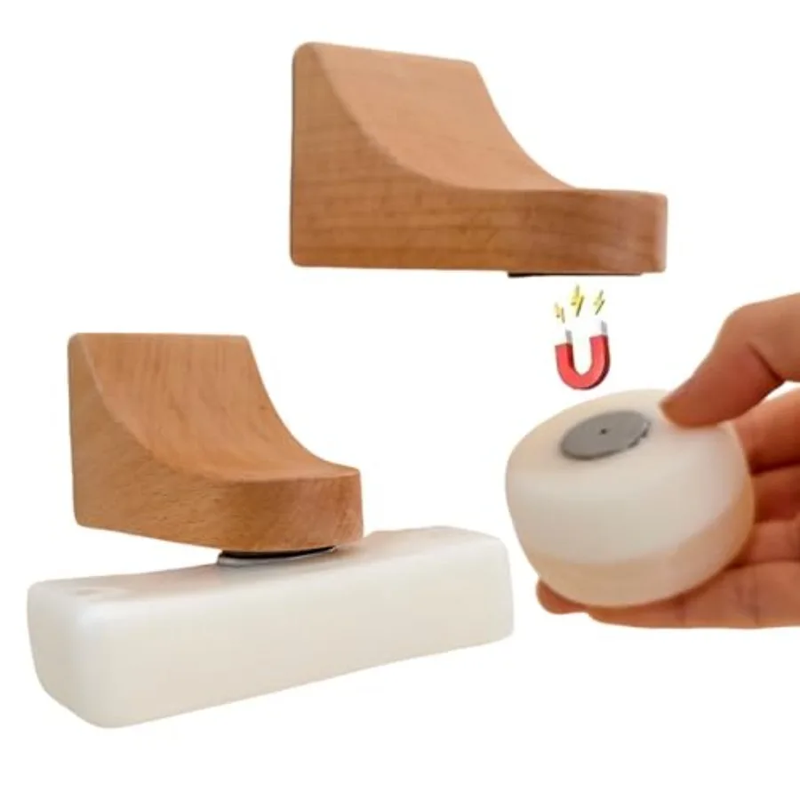 

N C Универсальный бамбуковый воздушный сухой магнитный держатель для мыла Магнитный настенный держатель для ключей ture Bamboo 8x5x5 см