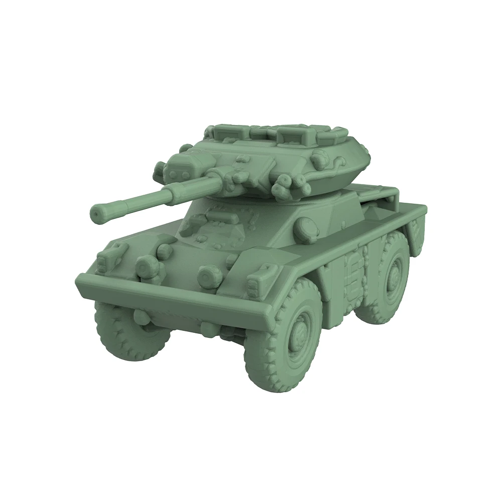 

SSMODEL SS400 1/144 1/200 1/700 Military Model Kit British FOX Light Tank Miniature Static Model