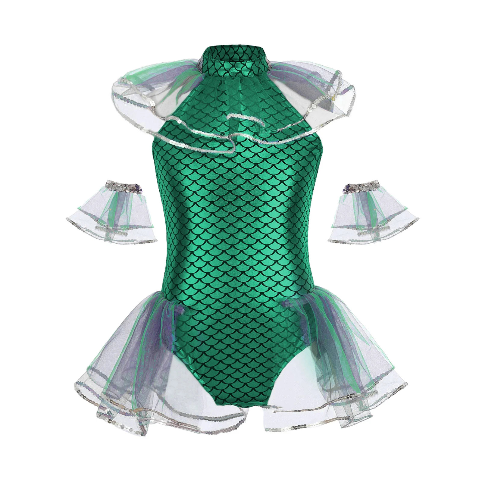 Disfraz de sirena para Hallowe - Sleeveless Jumpsuit reseña y precio