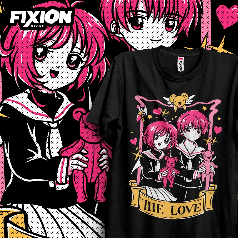 Sakura Card Captor – The Love – N/Febrero 2023 Anime T Shirt Manga Gift For Anime Lover All Size Cotton