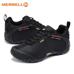 Original Merrell Men Breathable Camping Outdoor Sport Mesh Hiking Shoes For Male Waterproof Mountaineer Climbing Sneakers 39-44