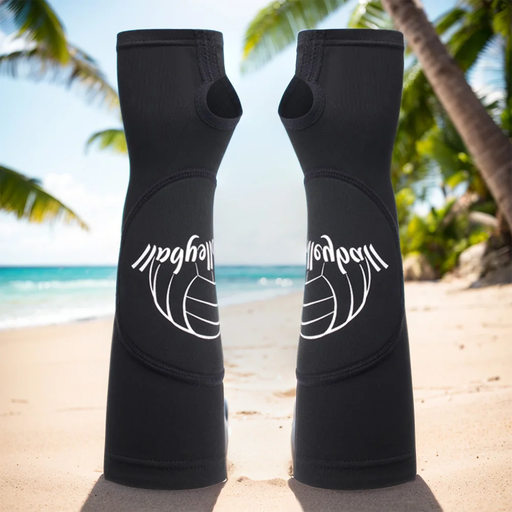 أكمام ذراع للكرة الطائرة مع وسادة حماية وأكمام مبطنة للكرة الطائرة للتدريب على ضرب المعصم للنساء والرجال والشباب المراهقين #2