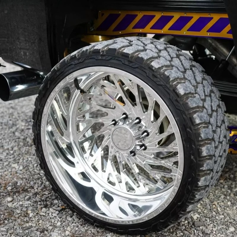 

Polish Forged Wheels 22X12 24X12 22x14 6x6.5 24X14 for GMC Dodge 2500 8x170 8x180 8x6.5 Deep Dish JTX Truck Rims