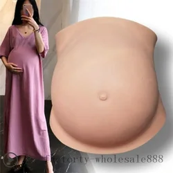 Silicone Belly False Pregnancy Hollow Silicone Fake Belly Movie Studio Actor Portrays Pregnant Woman Fake Pregnancy