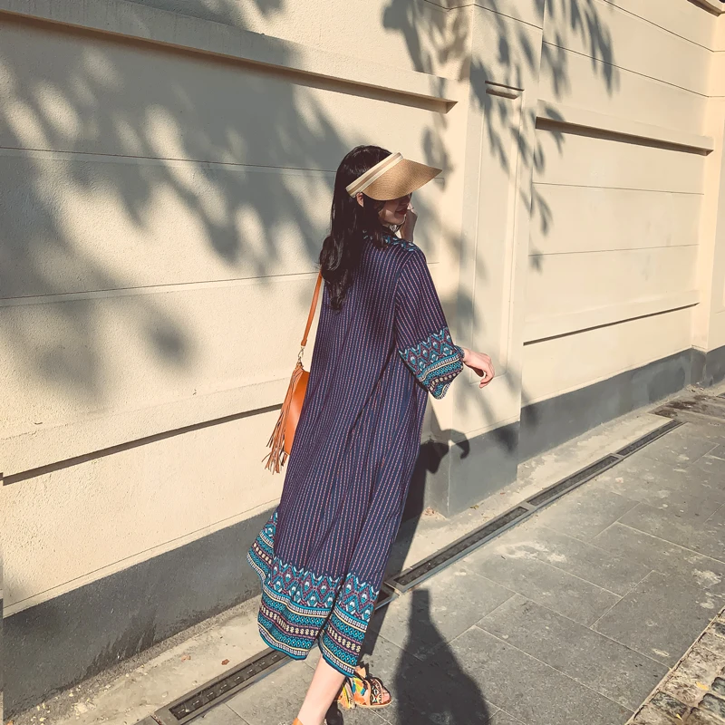 

Пляжный кардиган-накидка из шифона для защиты от солнца, длинный, свободного кроя