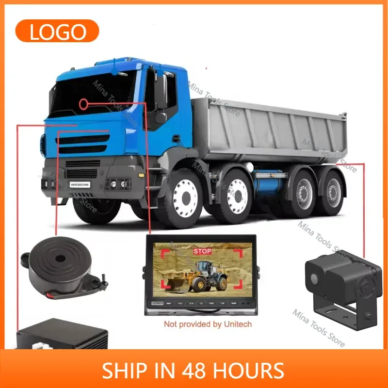 All-In-One Camera System Rear Object Detection Vehicle Safety Solution for Commercial Safety Driving Monitoring System
