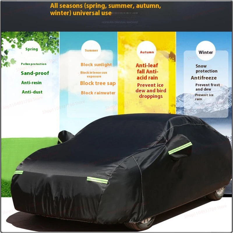 ผ้าคลุมรถสำหรับ Honda CRV/RV4 ปี 1997-2023 กันน้ำ ทนทุกสภาพอากาศ สำหรับรถยนต์ คลุมทั้งคัน ป้องกันฝน แดด หิมะ