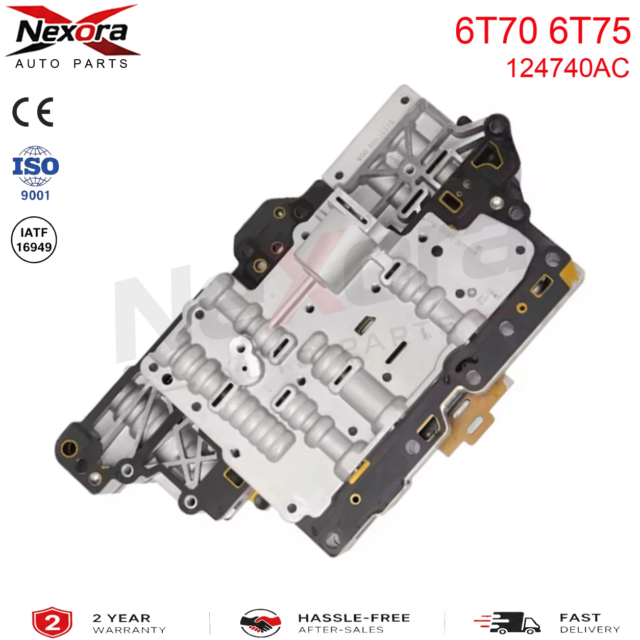 New High Precision 6T70 6T75 6T70E 6T75E Transmission Valve Body 124740AC Gen1 Gen2 124740AC For Chevrolet Cadillac GMC Buick