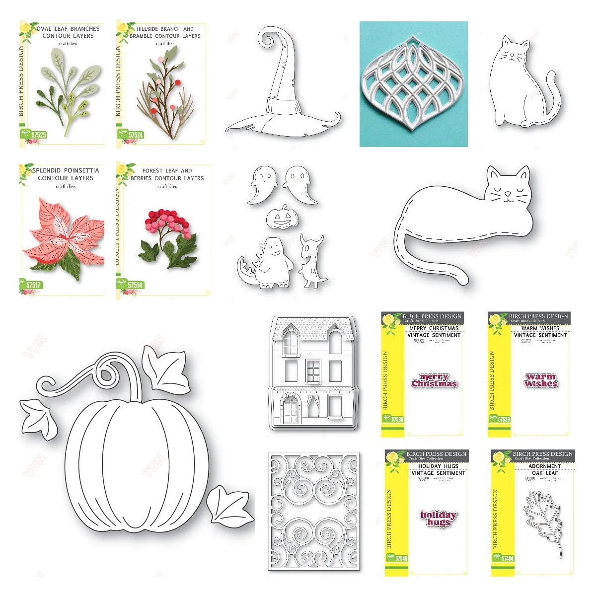 

Pop up Merry Christmas Vintage Sentiment Dies Revello Ornament Metal Cutting Dies DIY Scrapbooking Photo Album Decorative Emboss