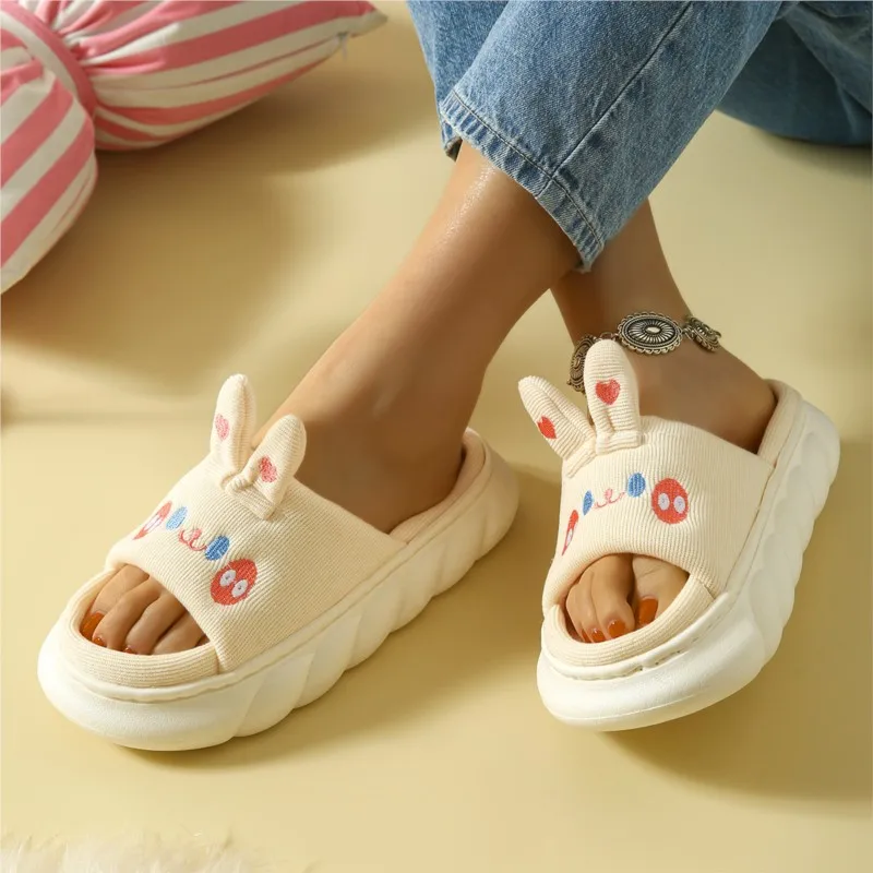 

Warm Winter Women Slippers New Bathroom Slippers Fur Plush Women's Slippers Home Floor Footwear Female Living Room Shoes