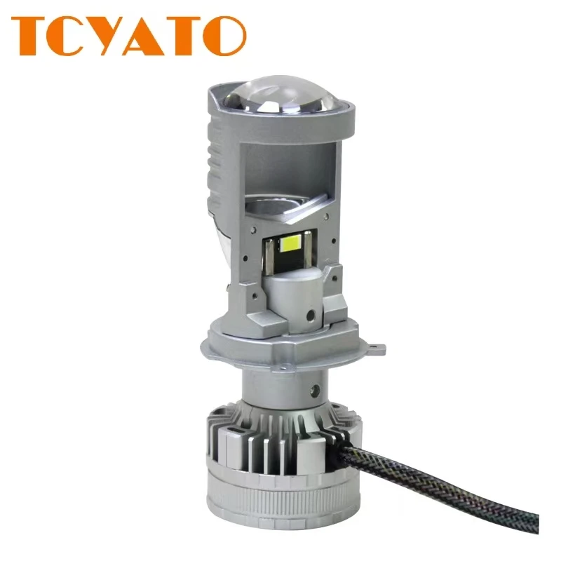 

TCYATO H4 LED Mini H4 Светодиодные линзы Автомобильные фары Лампы CSP Chip Дальний ближний свет 130 Вт Canbus Auto Turbo Light 12 В