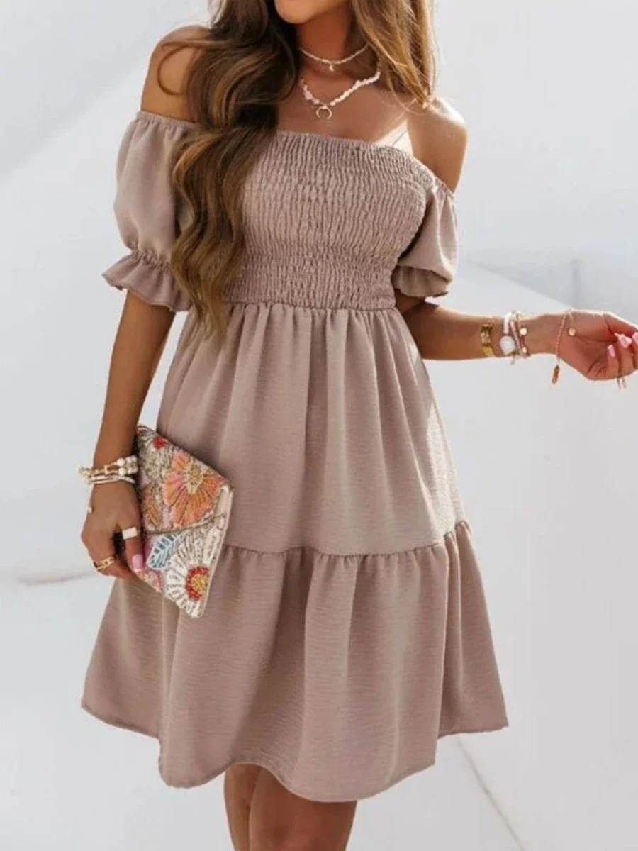 Y2k Dress Women Frock Open Back One Shoulder Long Skirt Summer Elegant Outfits Streetwear Sexy Ladies One Piece Set Clothing