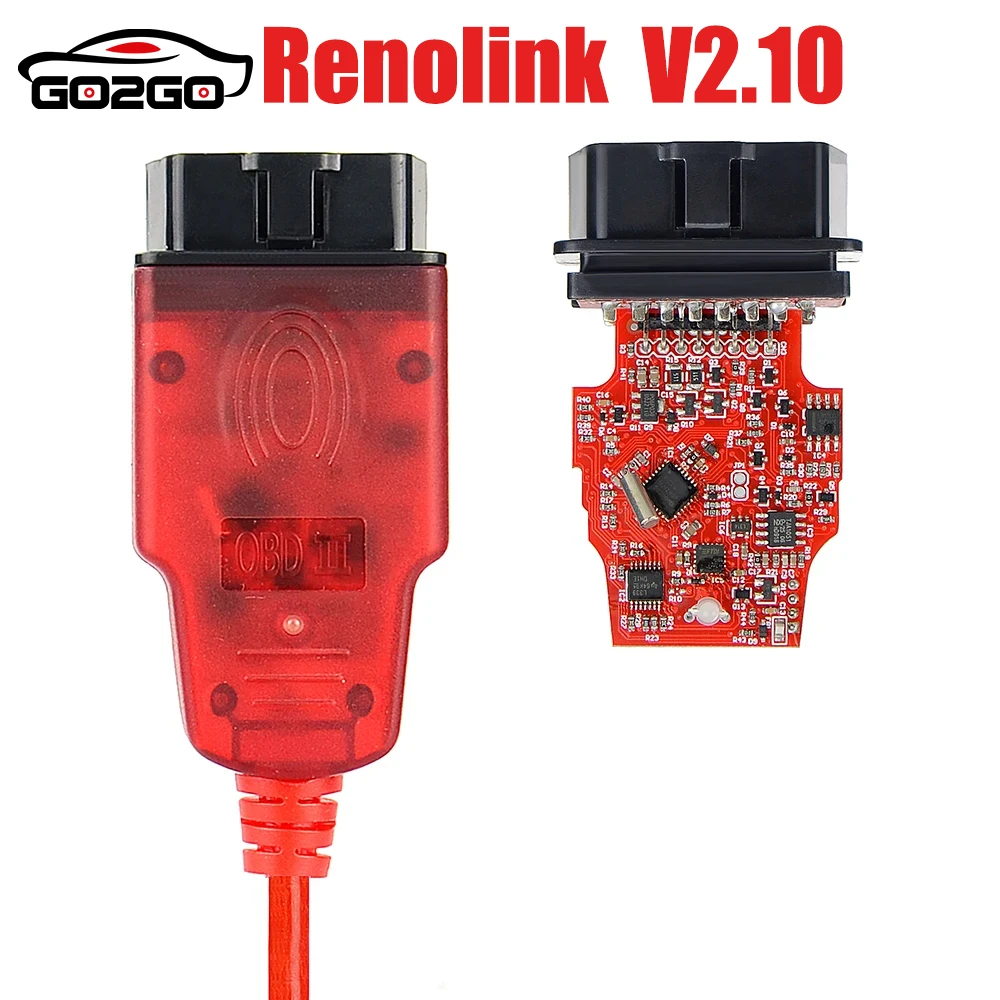 Renolink V1.99 V2.10 Added Extra Function For Renault ECU Programmer Resetting Key Coding UCH Match Dashboard Coding