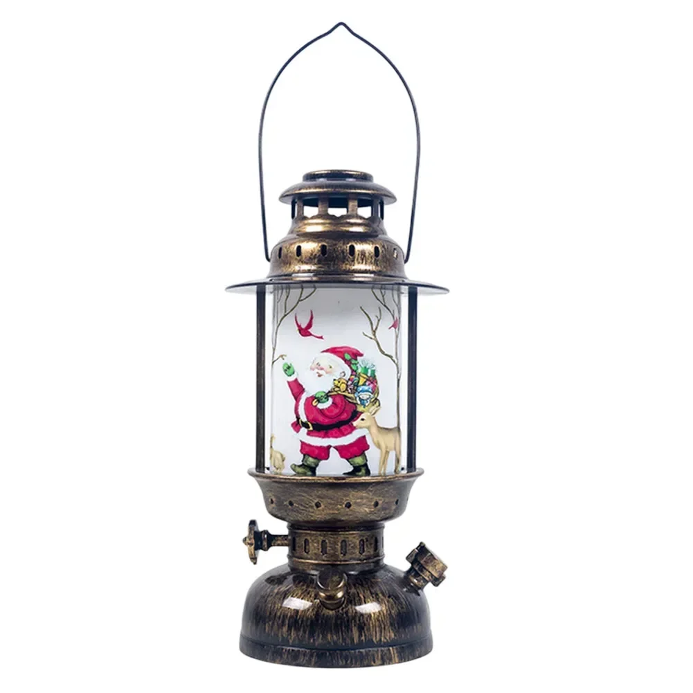 Christmas Portable Lantern Christmas Decoration Christmas Holiday Elegant Design Exquisite Craftsmanship Intricate Details