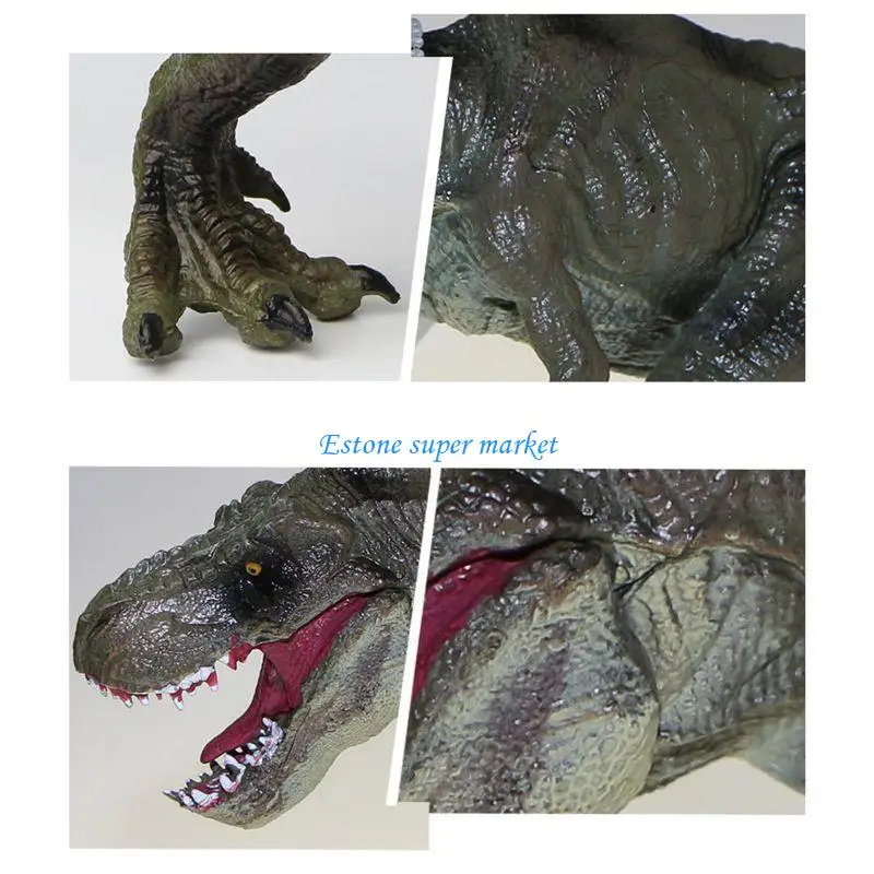 090B เด็ก Jurassic Tyrannosaurus ไดโนเสาร์ฟาร์ม/Jungle Interactive แบบพกพาของเล่น
