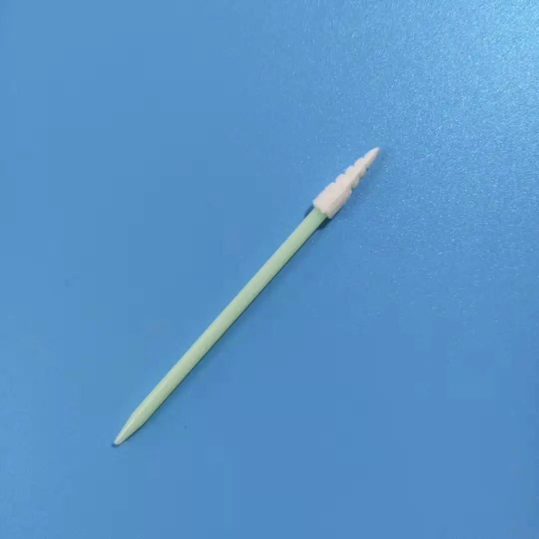 100 Pcs Lint Dust Free Small Sharp Pointed Foam Tip Sticks Cleaning Sponge Head Swab For PCB Board Electronics Small Area Camera