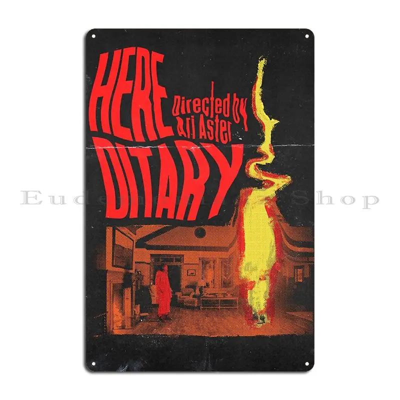 Hereditary Perfect Gift Metal Sign Wall Mural Pub Kitchen Customize Custom Tin Sign Poster