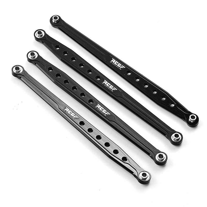 4pcs Front Rear Steering Link Rod Set For SCX10 Enhanced Stability And Control Front Rear