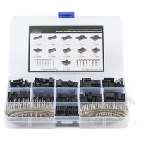 620Pcs 2.54Mm Dupont Cable Jumper Wire Pin Header Housing Kit 1X1P-2X6P