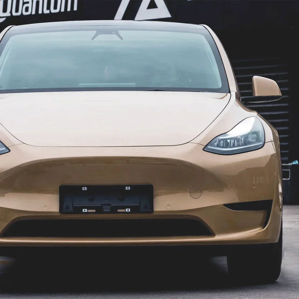 

Premium Ultra Glossy Desert Sand Beige Wrap PET Vinyl Film Car Whole Body PVC Decal Protective DIY Cover Auto Tuning Accessories