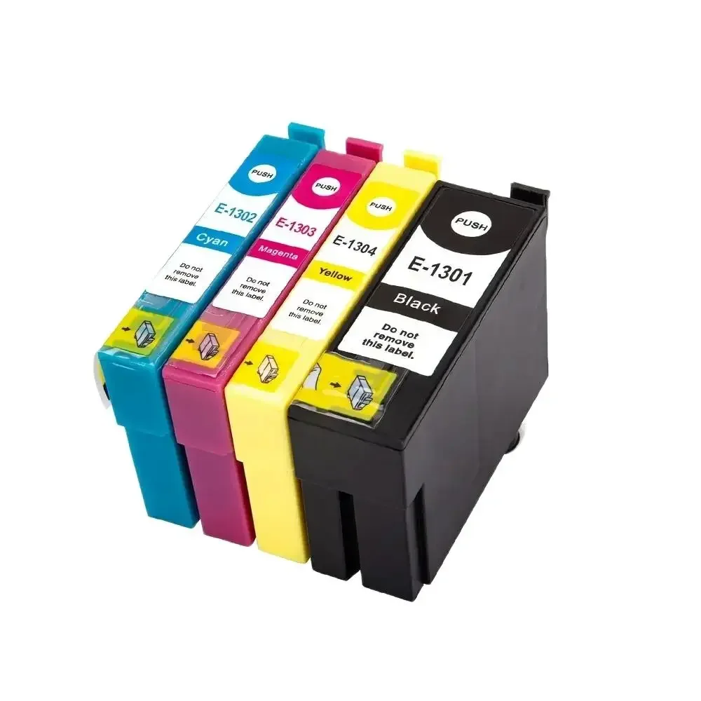 T1301 T1302 T1303 T1304 Premium Color Compatible Inkjet Ink Cartridge for Epson Stylus Office B42WD Printer