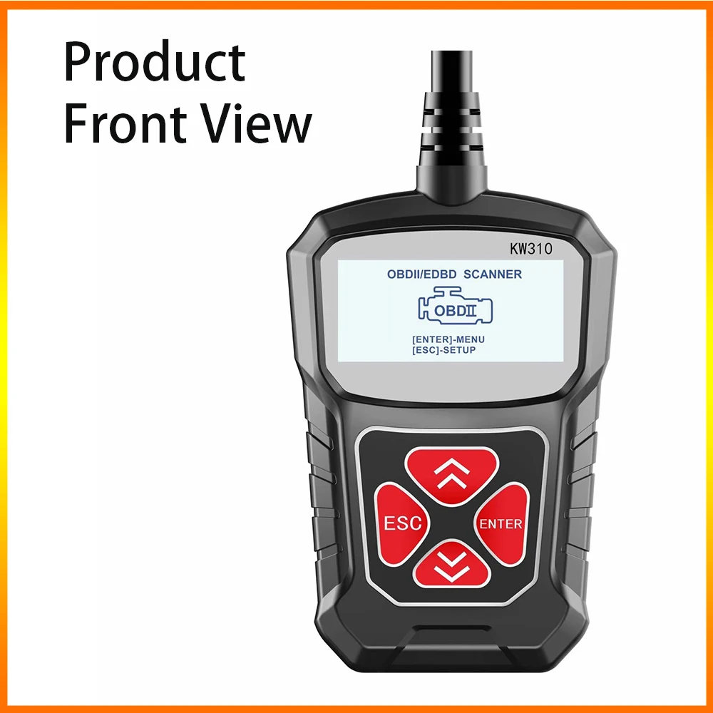 Automotive Inspection Tools Seven Language Car Fault Code Read Scanner Convenient To Carry Suitable For 12V Gasoline Vehicles