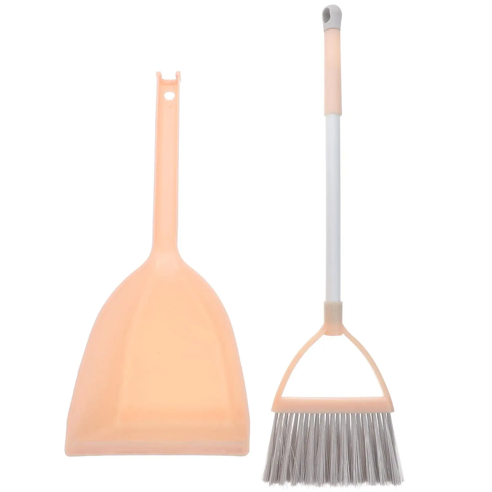 

1 set Adjustable Lightweight Plastic Broom Dustpan Set For Childrens Mini Cleaning Tools Housekeeping Toy Pretend Play Outdoor