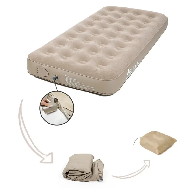 Cama inflable plegable para uso en el hogar y la Oficina, sofá Simple, reclinable, grueso, creativo