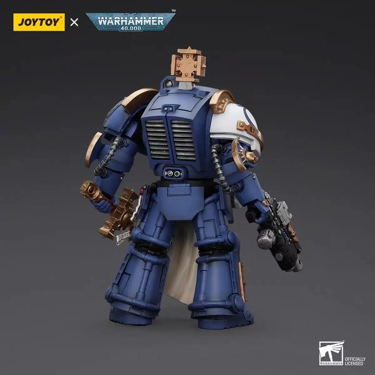 JOYTOY 1/18 Figurka Akcji 40K Kapitan Ultramarines w Zbroi Terminatora Kolekcja Anime Model Militarny