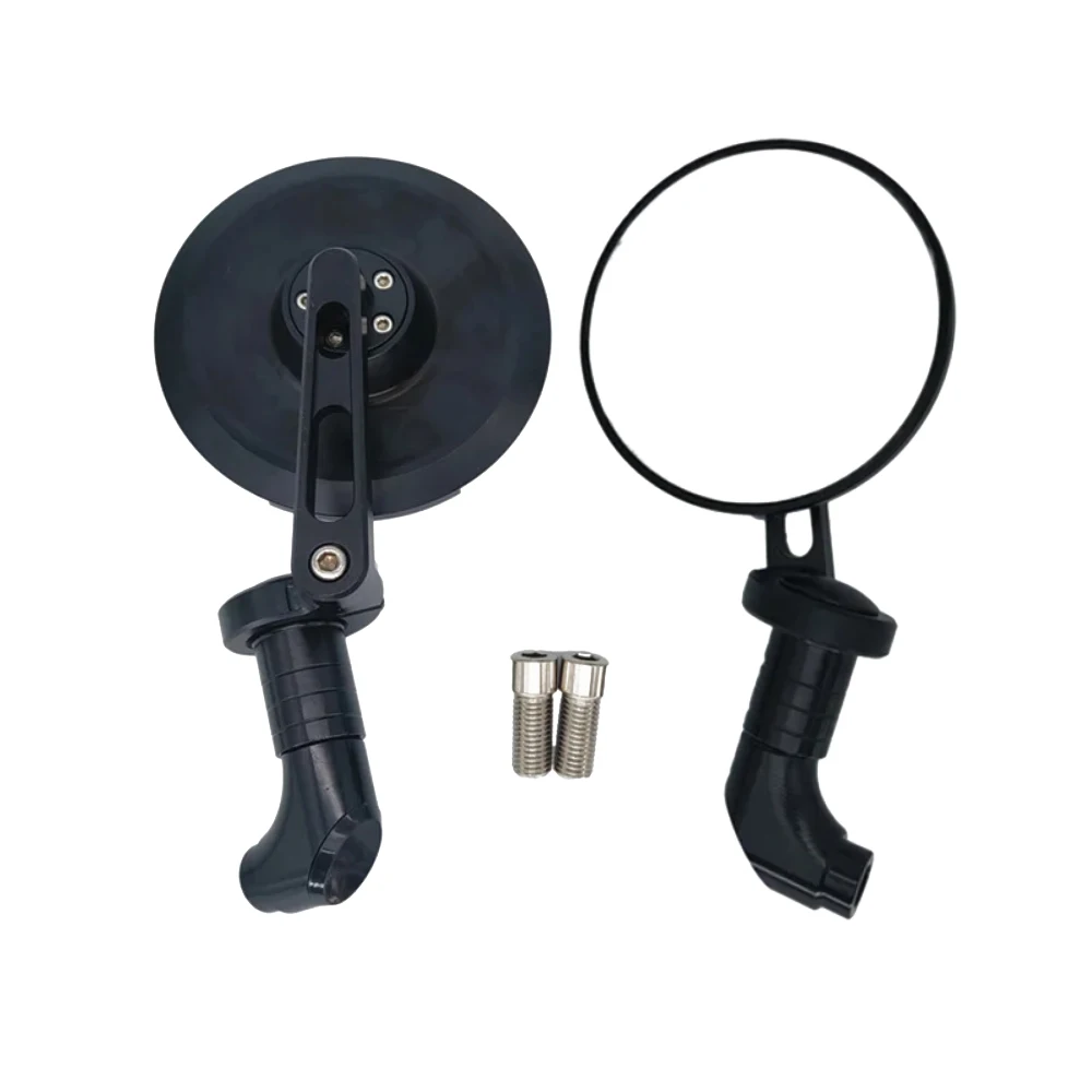 

Motorcycle Side Mirror Handlebar CNC Aluminum Universial Scooter E-Bike Electromobile Back Side Rearview Mirrors