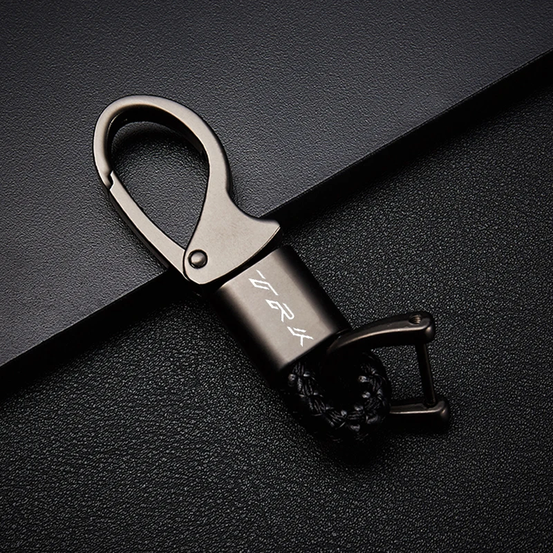 Custom LOGO Motorcycle Keyring Alloy Suede Leather Keychain For Benelli TRK 502X 702X TRK 502 702 X Accessories