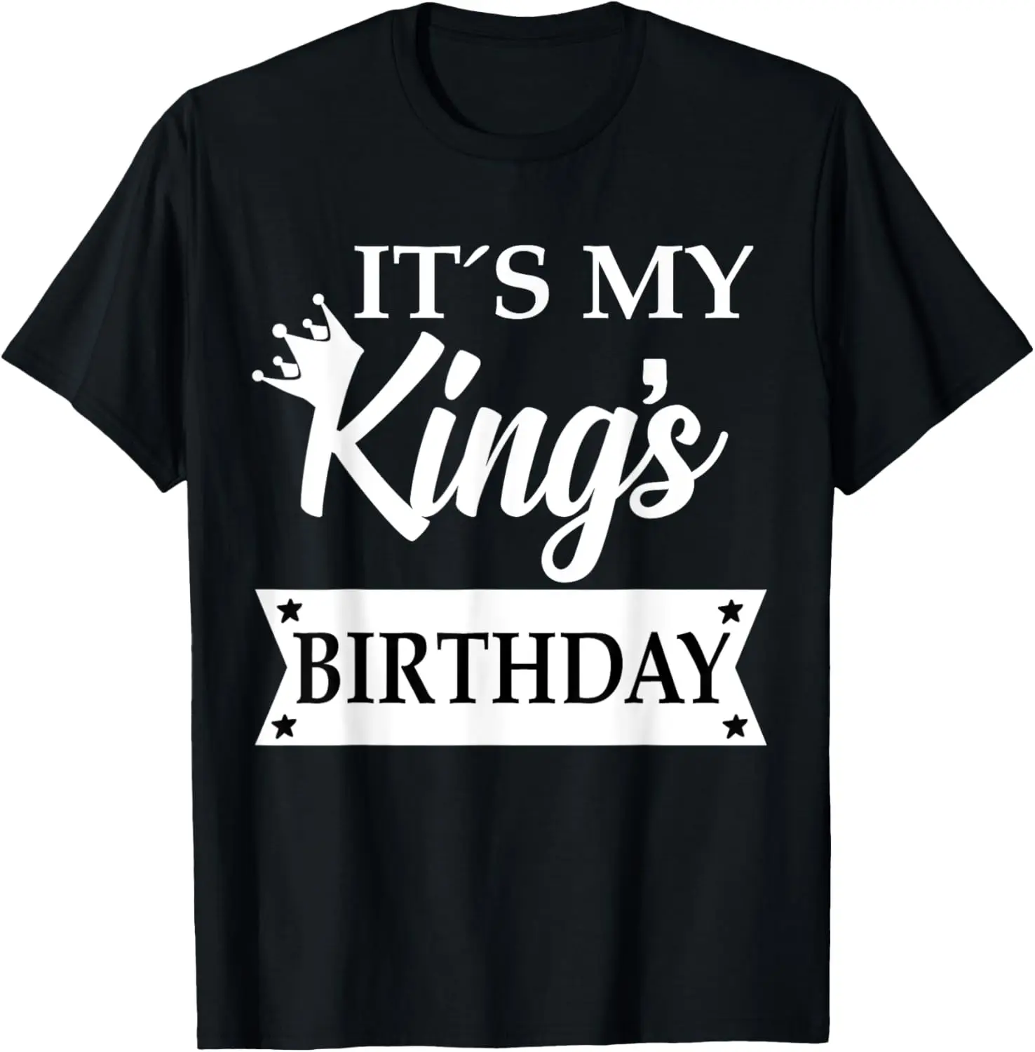 

Рубашка на день рождения It's My Kings, футболка Happy Birthday to My Husband