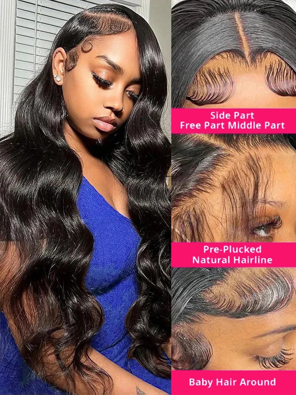 Body Wave Hd Lace Wig 13x6 Human Hair Frontal Wig Brazilian 30 40 Inch 13x4 Lace Front Human Hair Wigs For Women 4x4 Closure Wig