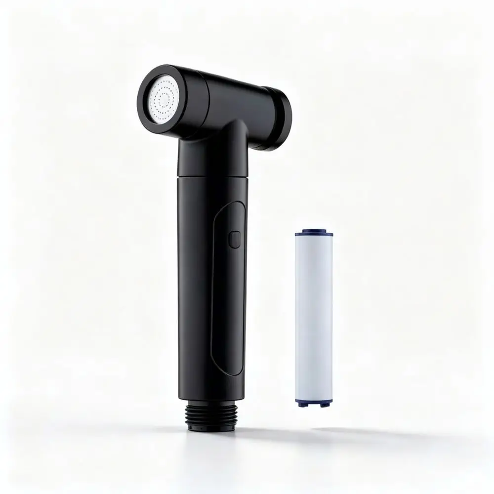 Toilet Bidet Sprayer With Filter Pressurized Handheld Bathroom Cleaning Applicator Abs Hygiene Shower Head Accessory