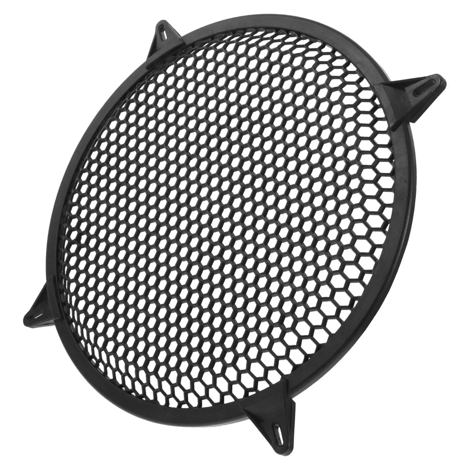 Автомобильный защитный чехол 12-дюймовый сабвуфер, гриль, пыленепроницаемая пластиковая сетка, защита для аудиодинамика, аксессуар для звуковой системы, автомобильное аудио