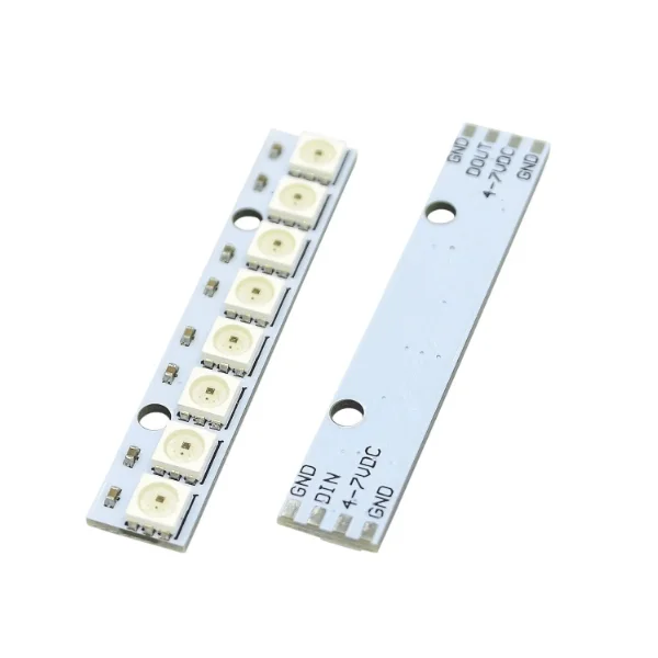 8 bit WS2812 5050 RGB LED built-in full-color driver color light development board module
