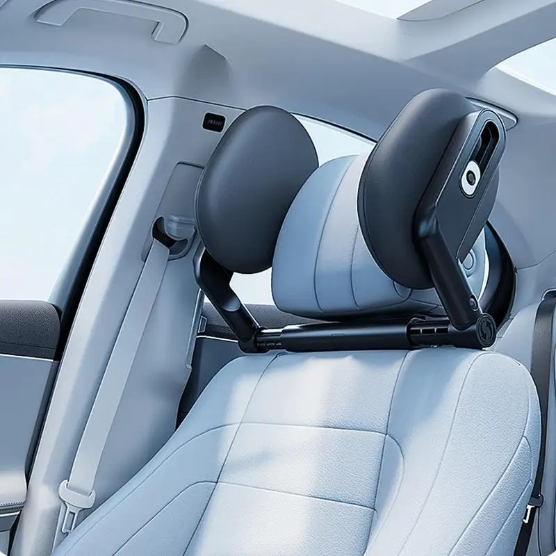 

Adjustable Car Neck Headrest Pillow Cushion Side Pillow With Storage Hook Car Sleep Side Head Support Pad For Adults Kids