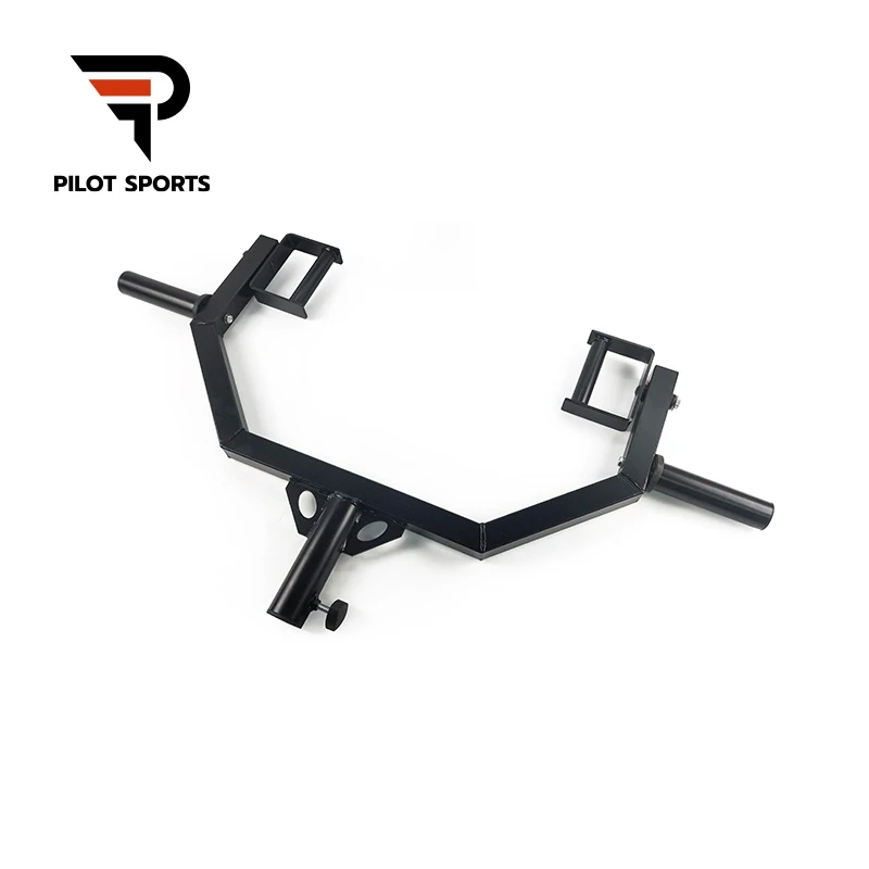 Fitness Heavy Duty Barbell Shoulder Mine Attachment For Home Gym Strength Training Hard Lift Squat Rack